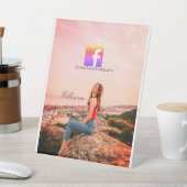 follow us facebook username social media photo  台座サイン (インサイチュ)