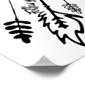 Follow Your Arrow Motivational  ポスター (角)