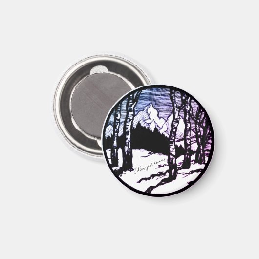 Follow Your Dreams Adventure マグネット (正面/裏面)