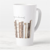 Follow Your Dreams Books Christmas カフェラテマグ (右アングル)