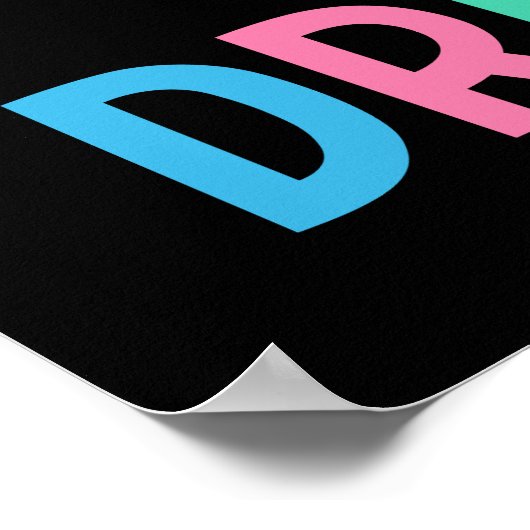 Follow Your Dreams | Cloud & Moon ポスター (角)