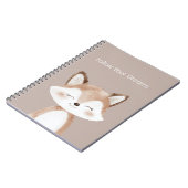 Follow Your Dreams Fox ノートブック (左側)