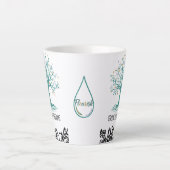 follow your dreams mugs カフェラテマグ (正面)