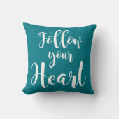 "Follow your Heart" クッション (正面)