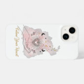 Follow Your Heart iPhone Case - Celestial Sacred iPhoneケース (裏面横)