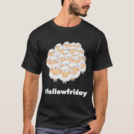 #followfriday TwitterのTシャツ Tシャツ (正面)