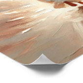 Following Him, Christian Painting, Jesus and Boy  ポスター (角)