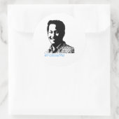 #FollowMeステッカー ラウンドシール (バッグ)