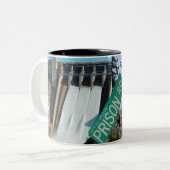 Folsomアイコン: Folsomのダムおよび刑務所2 ツートーンマグカップ (正面左)