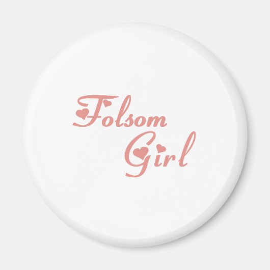 Folsom Girl Tシャツ マグネット (正面)