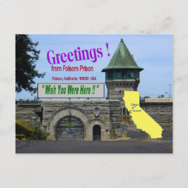 Folsom Prison "Wish You Here"ポストカード ポストカード