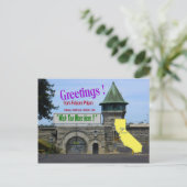 Folsom Prison "Wish You Here"ポストカード ポストカード (スタンド正面)