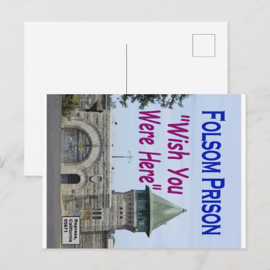 Folsom Prison: "Wish You Here" #2 ポストカード (正面/裏面)
