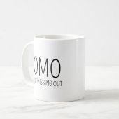 FOMO (取り残される不安) コーヒーマグカップ (正面左)