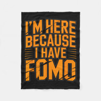 Fomo Queen パーティーガールズクラブ フロム Funny Here フリースブランケット