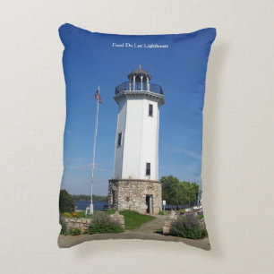 fond Du Lac Lighthouseアクセントの枕 アクセントクッション
