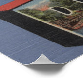 Fond du Lac, Wisconsin – ラージレターシーン ポスター (角)