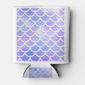 Fond fluo queu de sirene, ecaille poisson 缶クーラー (正面)