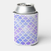 Fond fluo queu de sirene, ecaille poisson 缶クーラー (缶裏面)