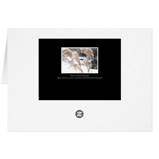 FOND THOUGHTS OF YOU THIS HOLIDAY SEASON/ SNOW (裏面横)