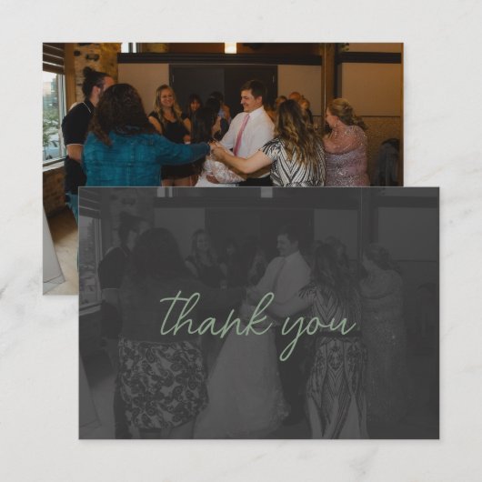 FONDNESS | Thank You Card サンキューカード (正面/裏面)