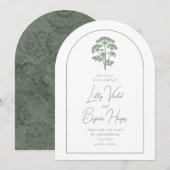 FONDNESS | Wedding Arched Invite 招待状 (正面/裏面)