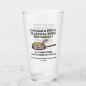 Fondue Stube，シカゴ，イリノイ タンブラーグラス (裏面)