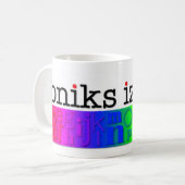 foniksのizのおもしろい コーヒーマグカップ (正面左)