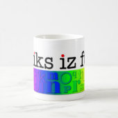 foniksのizのおもしろい コーヒーマグカップ (中央)