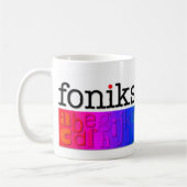 foniksのizのおもしろい コーヒーマグカップ (左)