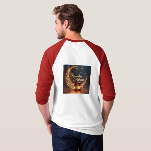 Fonix Premium "Ramadan Mubarak" Tシャツ (裏面フル)