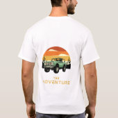 Fonix - The Adventure" Men’s Graphic Tee Tシャツ (裏面)