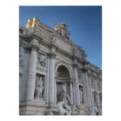 fontaine de Trevi à Rome  ポスター (正面)