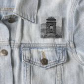 Fontaine desの潔白な人1547年 缶バッジ (インサイチュ)