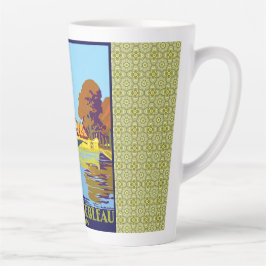 Fontainebleau Avon旅行フランスのポスター カフェラテマグ