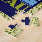 Fontainebleau Avon France旅行フランスのポスター ジグソーパズル (側面)