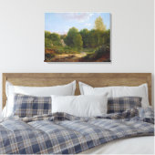 Fontainebleau Forestの表示, 1829 キャンバスプリント (インサイチュ (寝室))