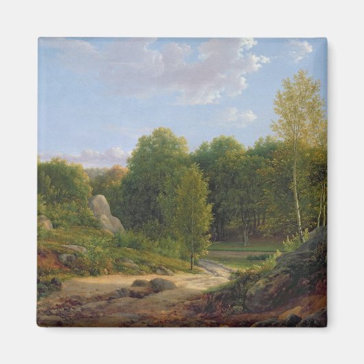 Fontainebleau Forestの表示， 1829 マグネット (正面)