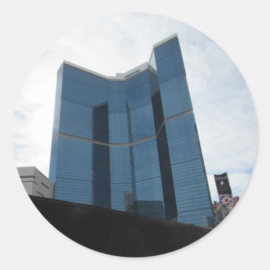 Fontainebleau Las Vegas 2024ステッカー ラウンドシール (正面)