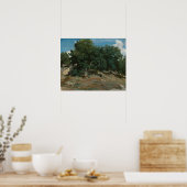 Fontainebleau Oak Trees ポスター (キッチン)