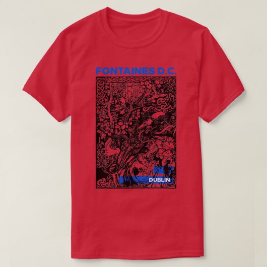 Fontaines DC IRELAND Tシャツ (デザイン正面)