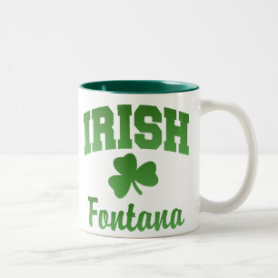 Fontanaのアイルランド人のマグ ツートーンマグカップ