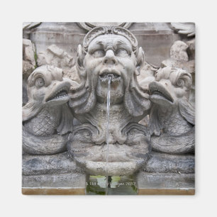 Fontana del Pantheon (1575年)はジャコモによって設計しました マグネット