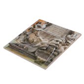 Fontana del Pantheon (1575年)はジャコモ2によって設計しました タイル (側面)