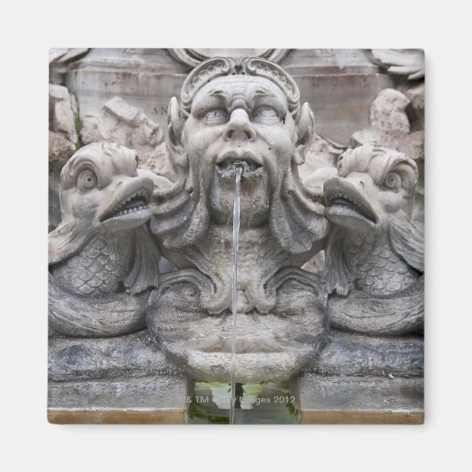 Fontana del Pantheon (1575)デザインby Giacomo マグネット (正面)