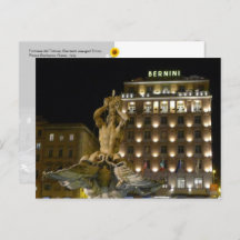 Fontana del Tritone，ローマ，イタリア – はがき