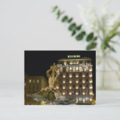 Fontana del Tritone,ローマ,イタリア – はがき (スタンド正面)