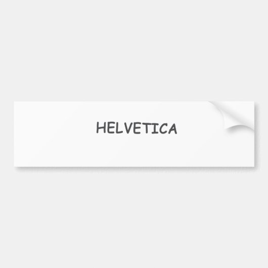 FonTasticのトロール バンパーステッカー (正面)