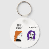 FONTE 01 キーホルダー (正面)