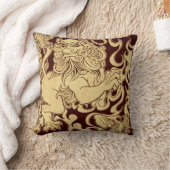 Foo犬の装飾用クッション クッション (ブランケット)